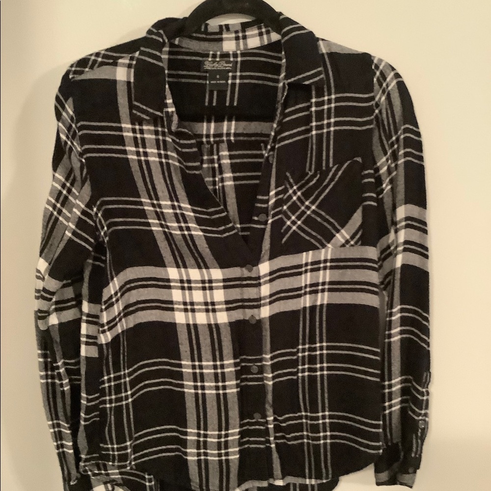 Ladies flannel top